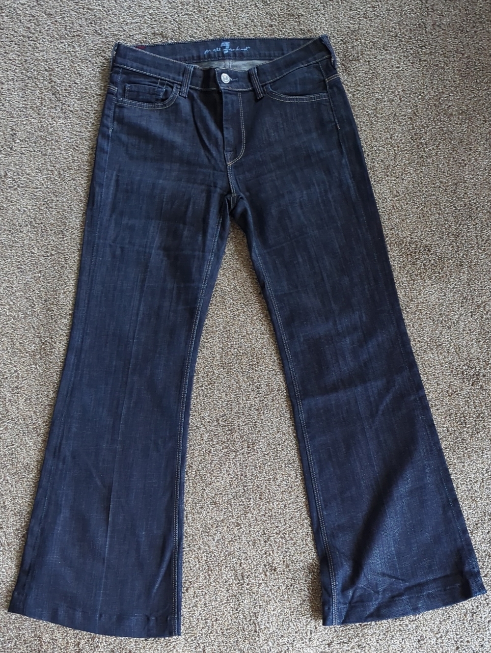 7 For All Mankind Y2K Ginger Flare Jeans